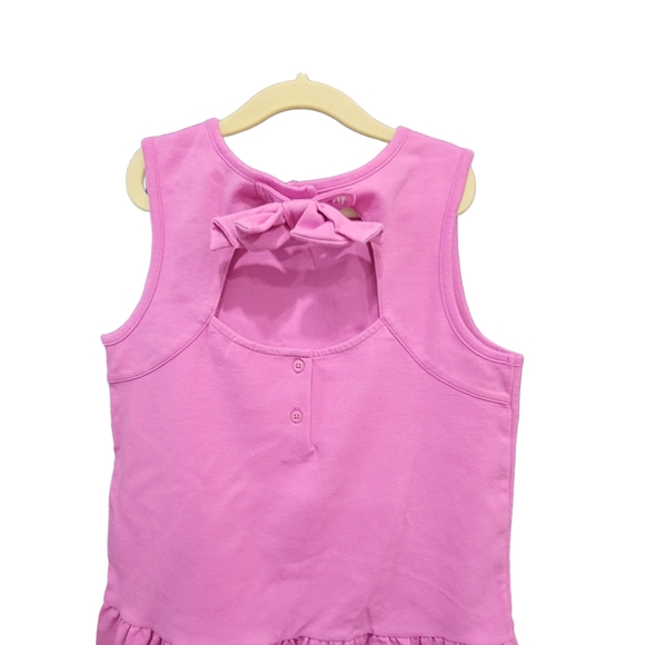 Janie and Jack girls summer purple lavender bow tank dress Mermaidcore Size 12 - Picture 6 of 8
